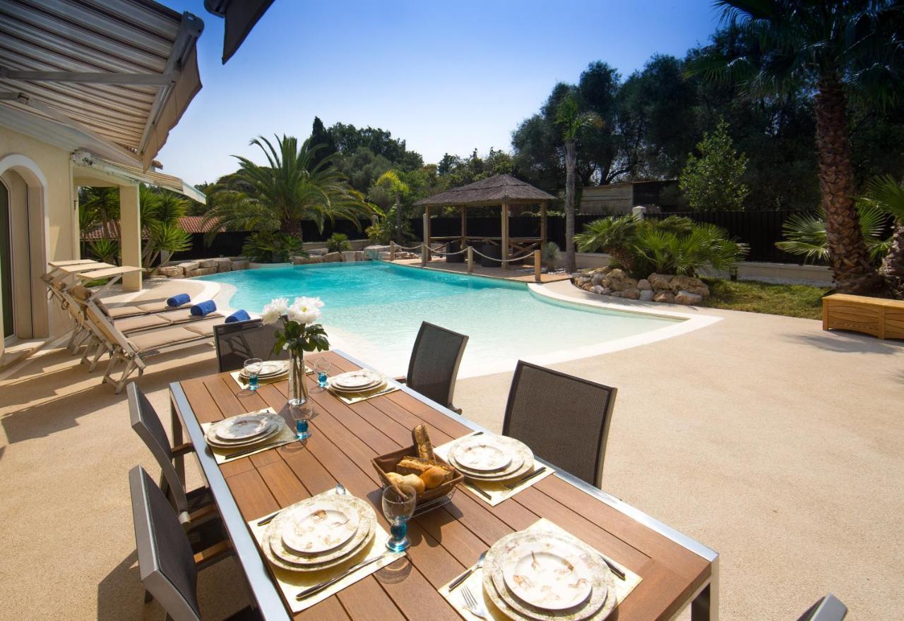 El Paradisio Splendid 5 Stars Villa Atypical In Antibes With Overflowing Swiming Pool 外观 照片